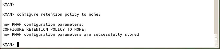 disable retention policy